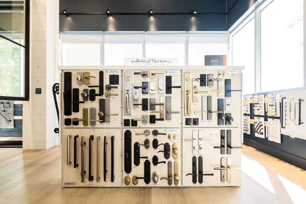 Golden State Lumber Concord Ashley Norton door hardware display