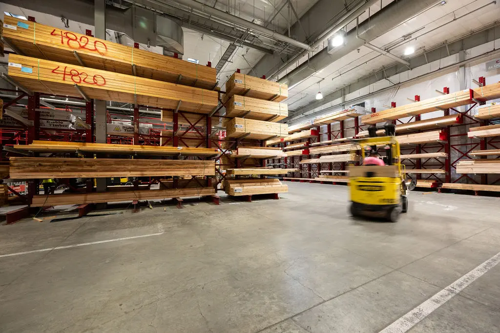 Golden State Lumber Concord open lumberyard