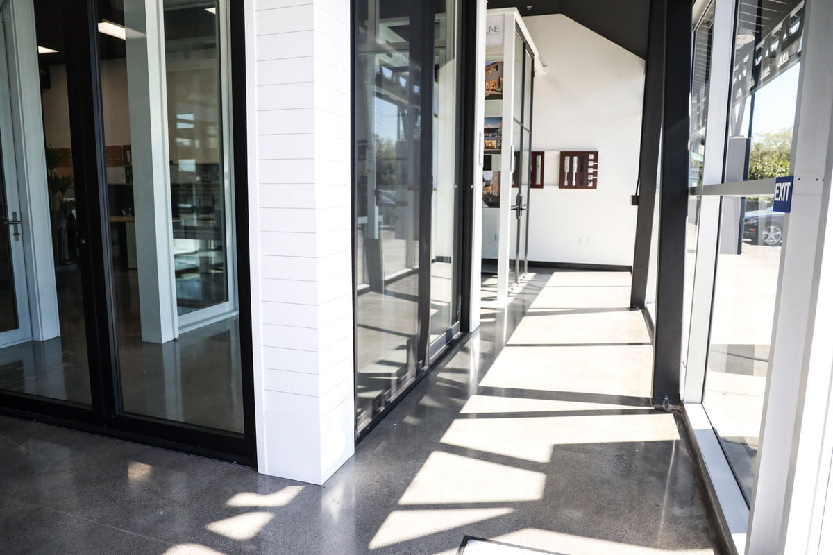 Showroom entrance at GSL Santa Rosa