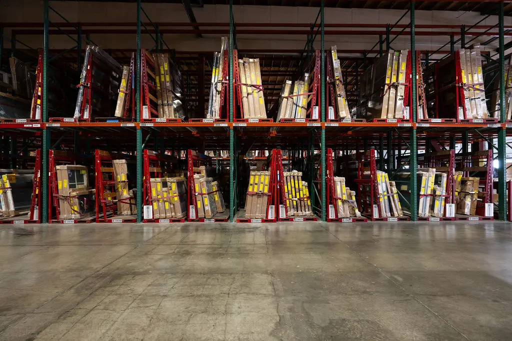 Packaged custom doors at Golden State Richmond