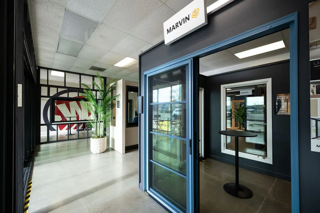 Marvin sliding patio doors at Golden State Lumber Sacramento Showroom