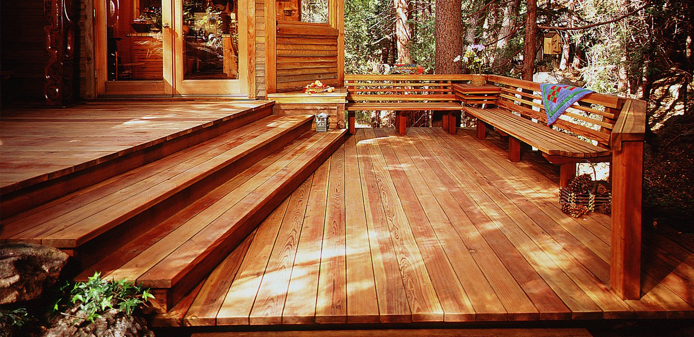 Redwood decking from Humboldt Sawmll