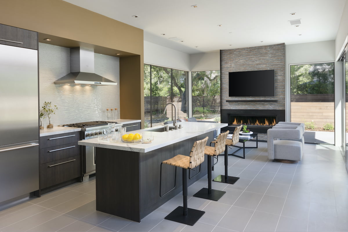 Kitchen windows by Euroline