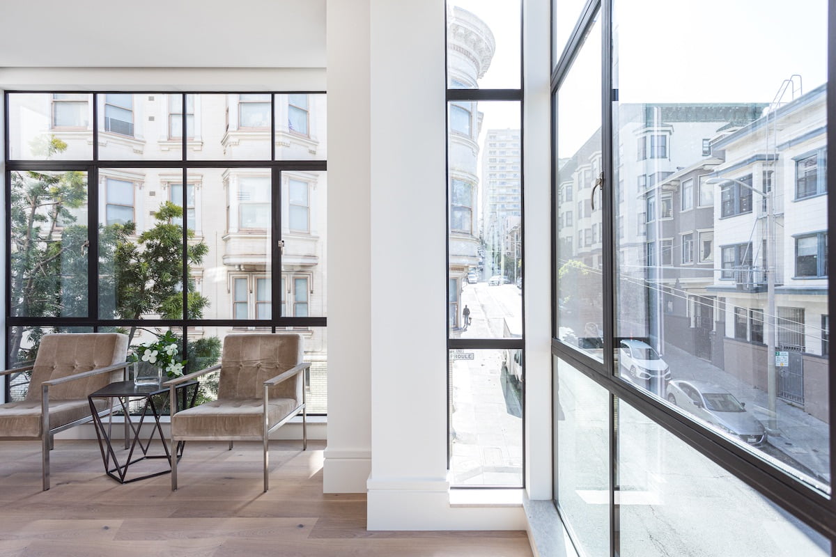 Windows by Euroline in the city
