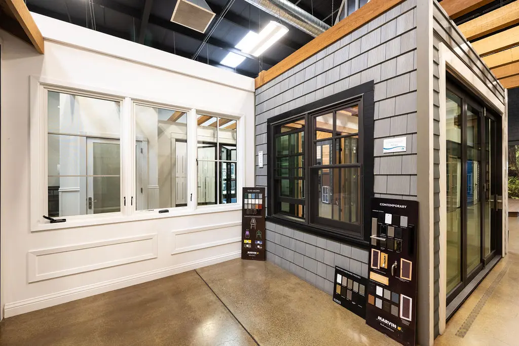 Golden State Lumber San Rafael window and siding display