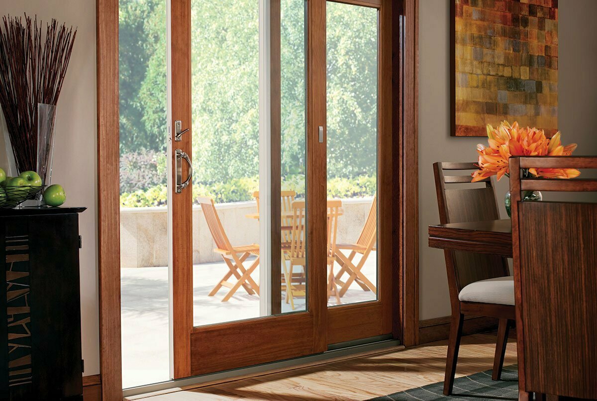 400 Series Frenchwood Gliding Patio Door from Andersen