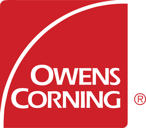 Owens Corning logo in color with transparent background