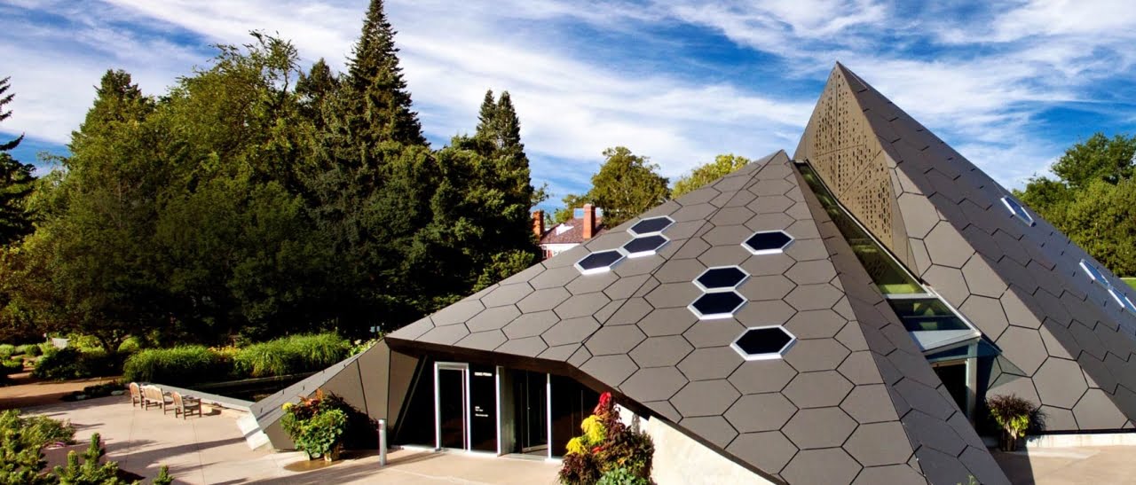 exterior of modern roof with dorken barrier