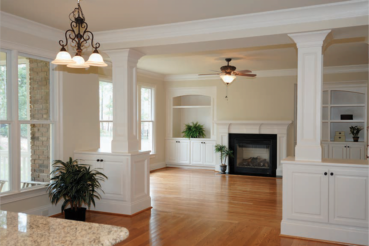 kelleher interior moulding column treatments