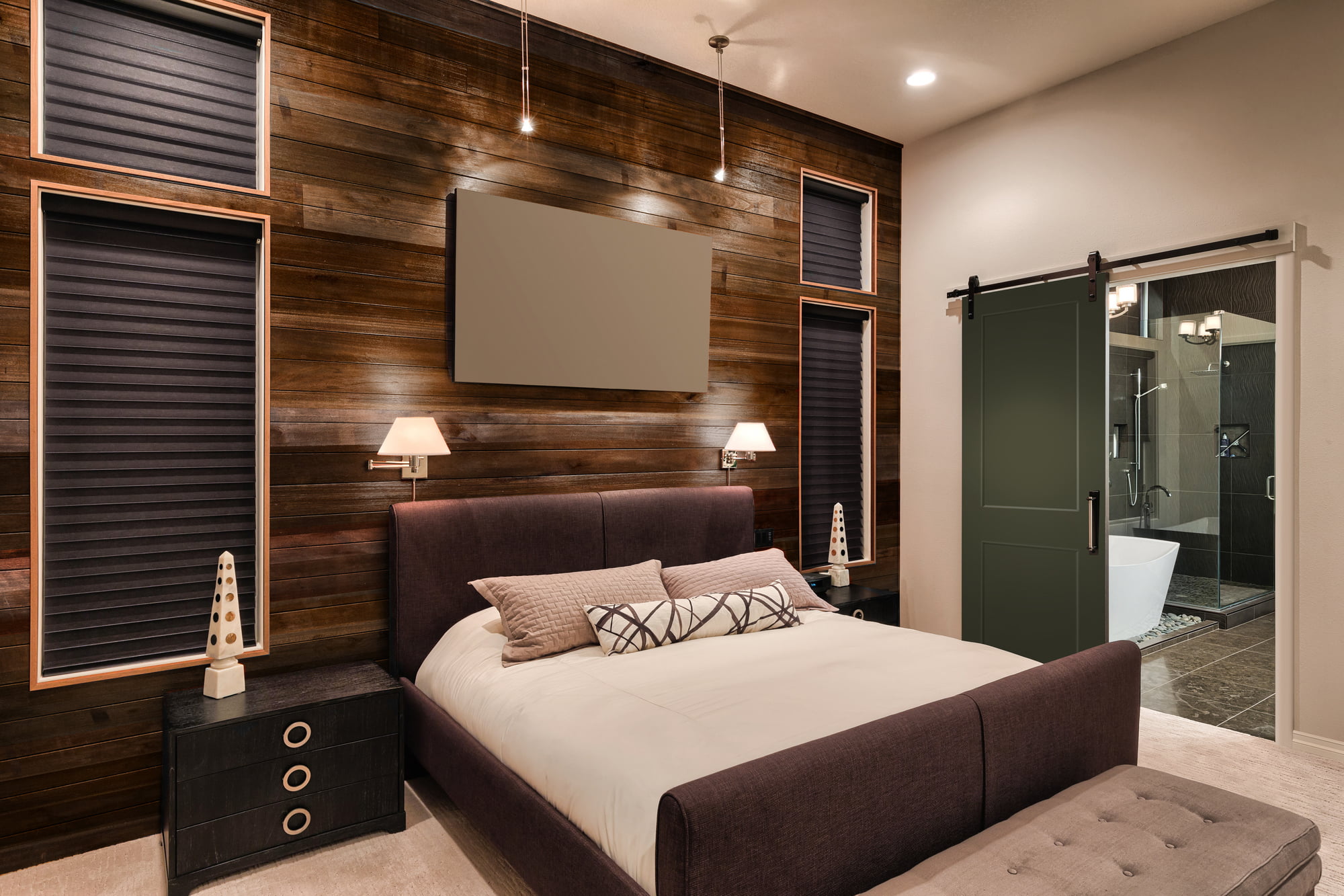 wood panel wall bedroom EL and EL Wood Products