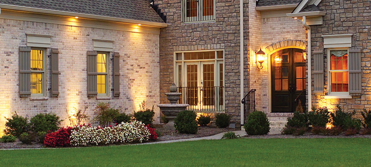 Weather Shield Aspire Collection stone home