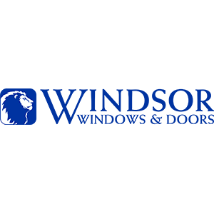 Windsor Windows & Doors small logo in blue
