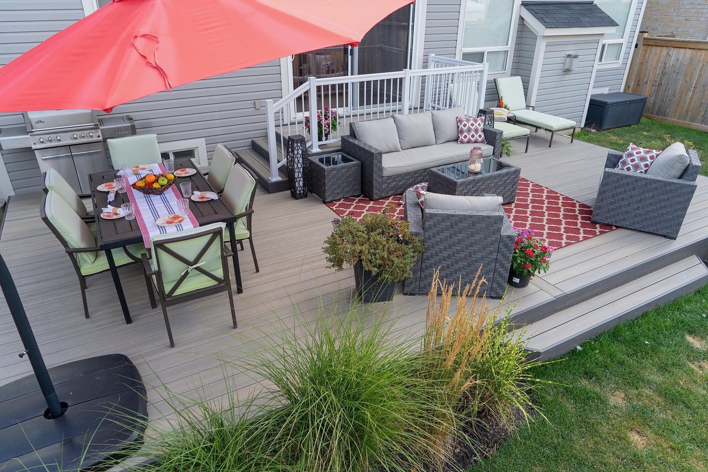 Fiberon decking Paramount backyard