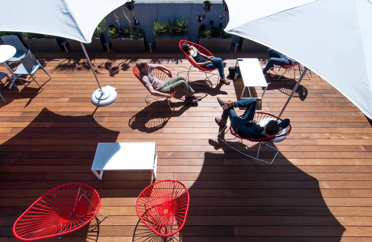 Pau Lope Company rooftop deck