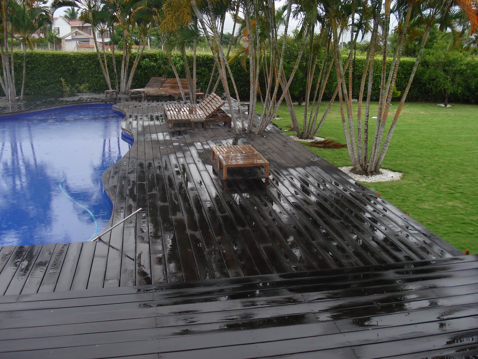 Pau Lope Company pool decking gray