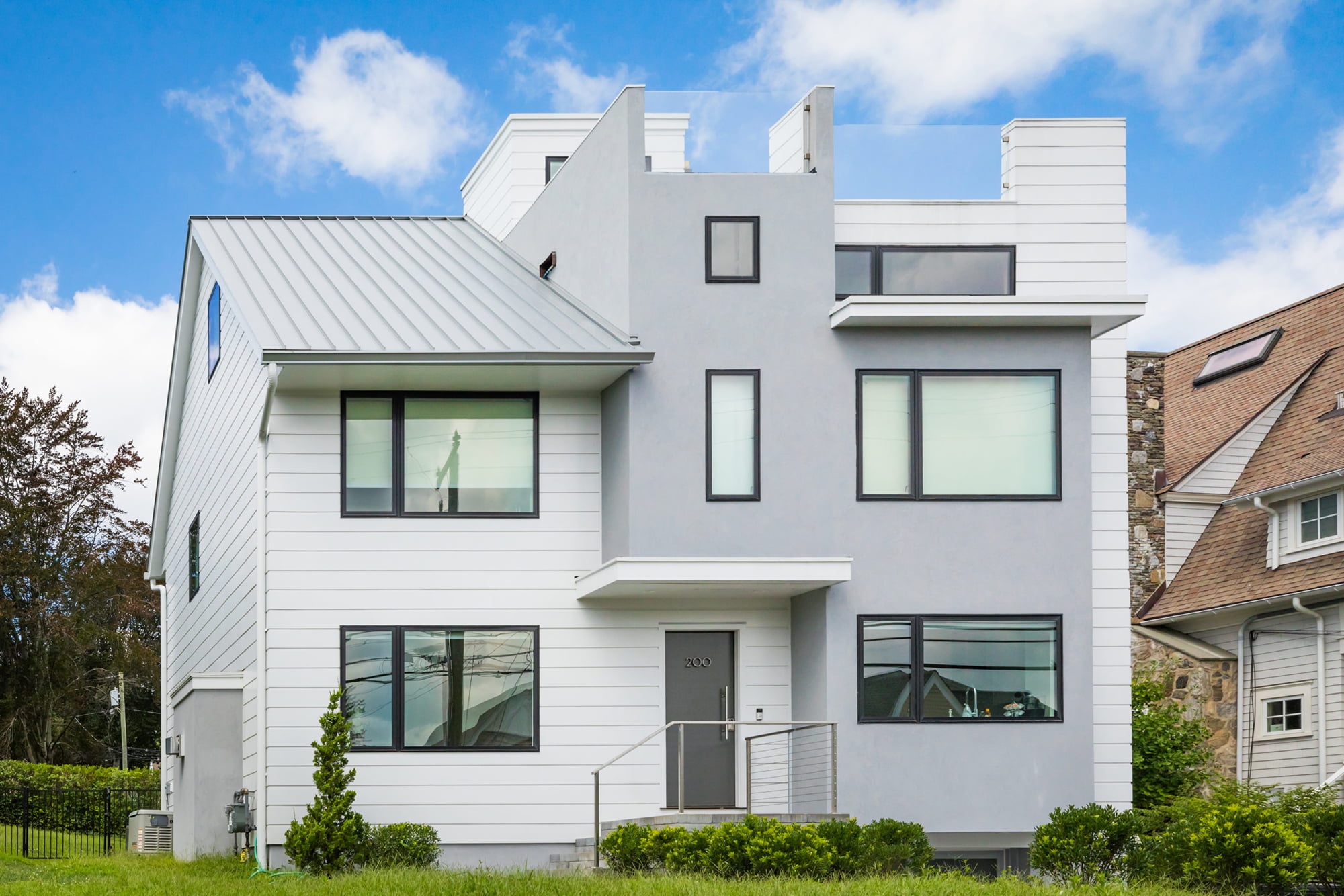 Tru Exterior modern house gray