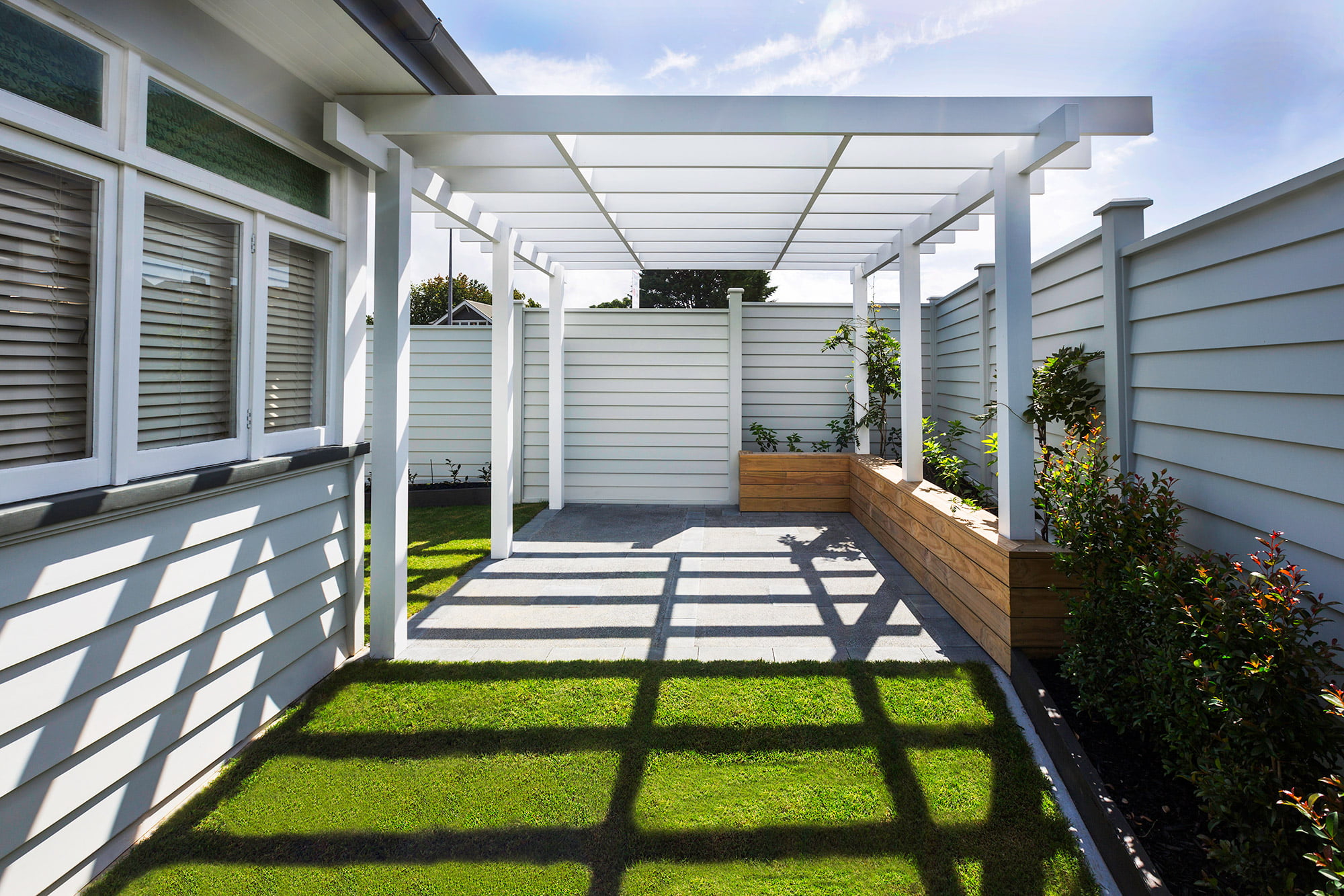 Tru-Pine patio garden pergola