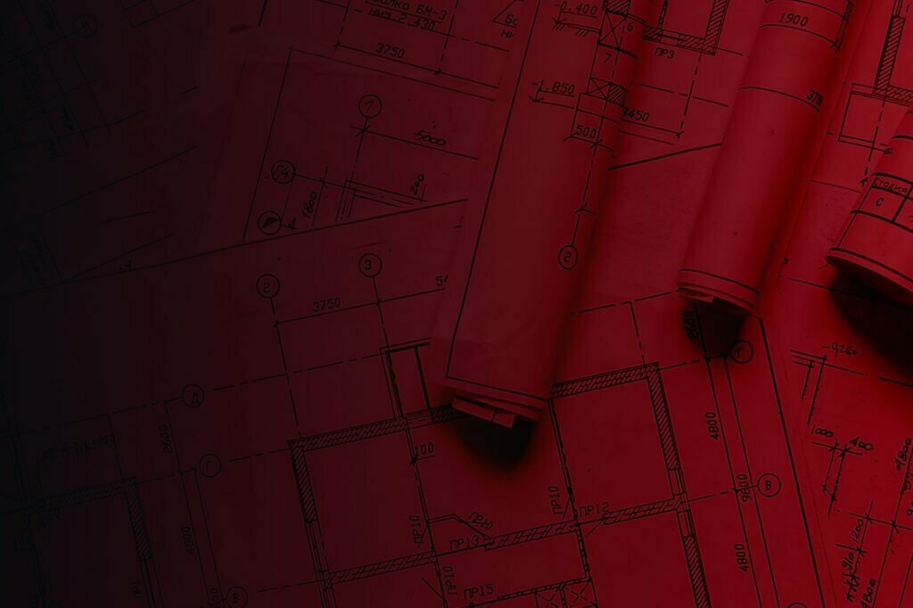 Red architecture plans
