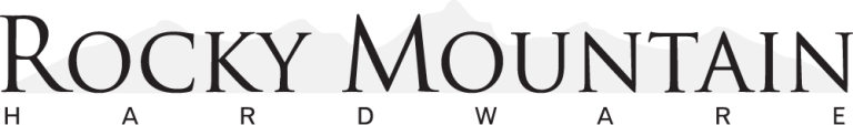 Rocky Mountain Hardware logo with transparent background