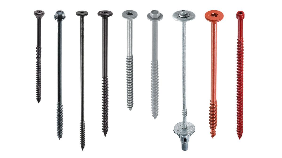 Complete line of FastenMaster fasteners