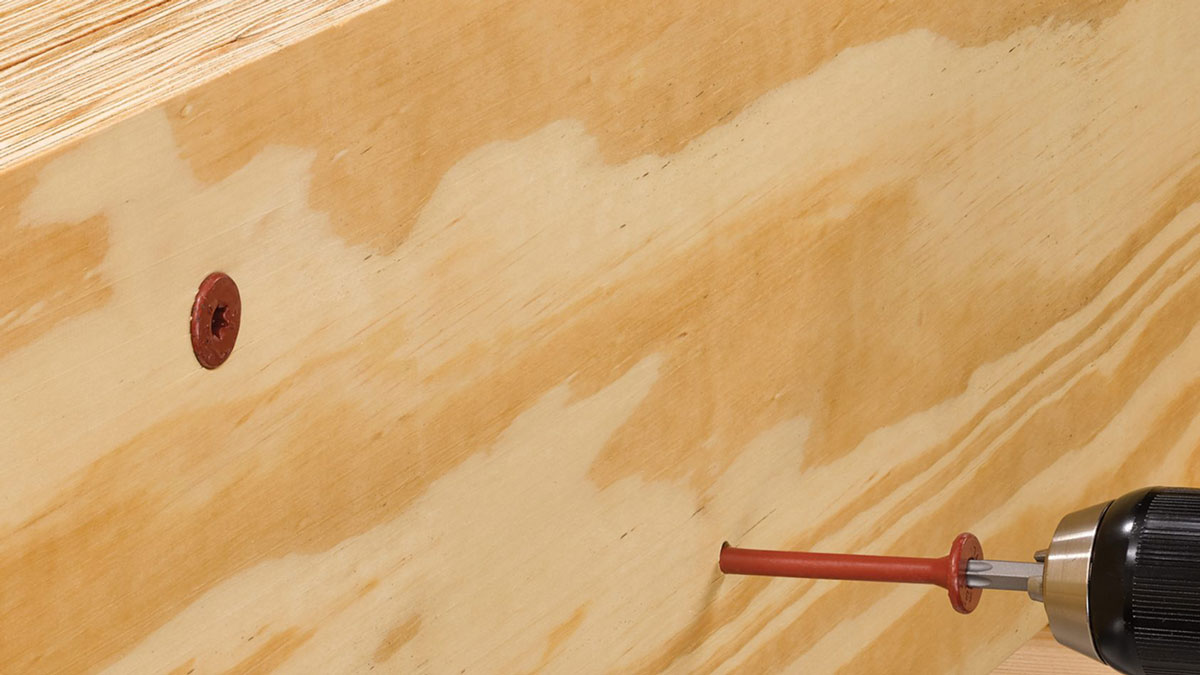 FastenMaster Flatlok structural wood screw