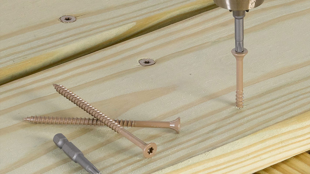 FastenMaster GuardDog exterior wood screw