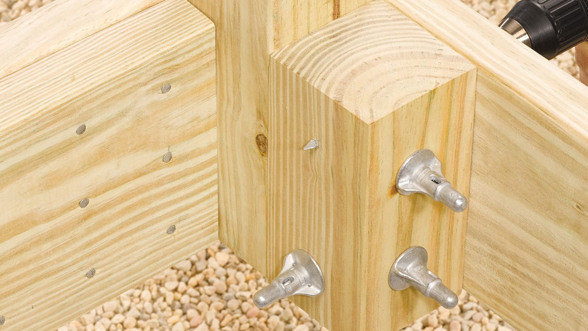 FastenMaster Thrulok through bolt replacement