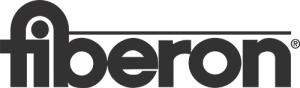 Fiberon logo in black