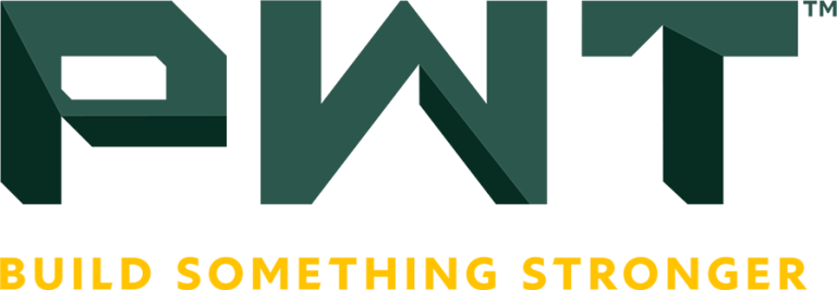PWT logo with tagline