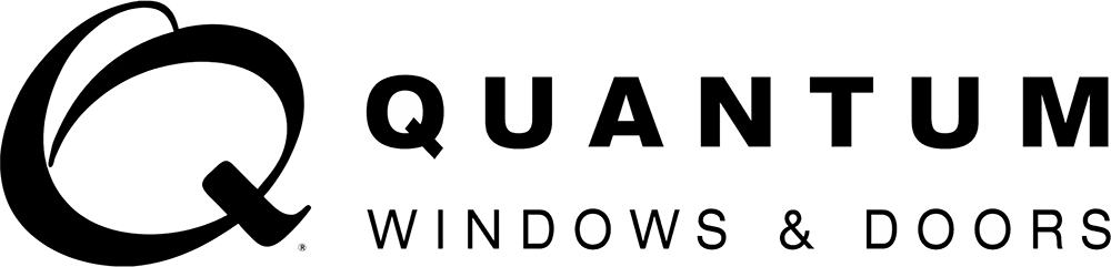Quantum Windows and Doors horizontal logo
