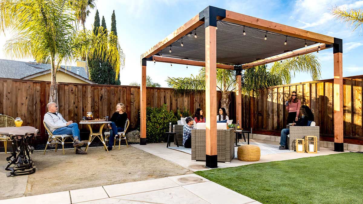 simpson strong tie outdoor accents sage system pergola