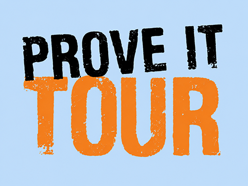 Huber Prove It Tour Logo